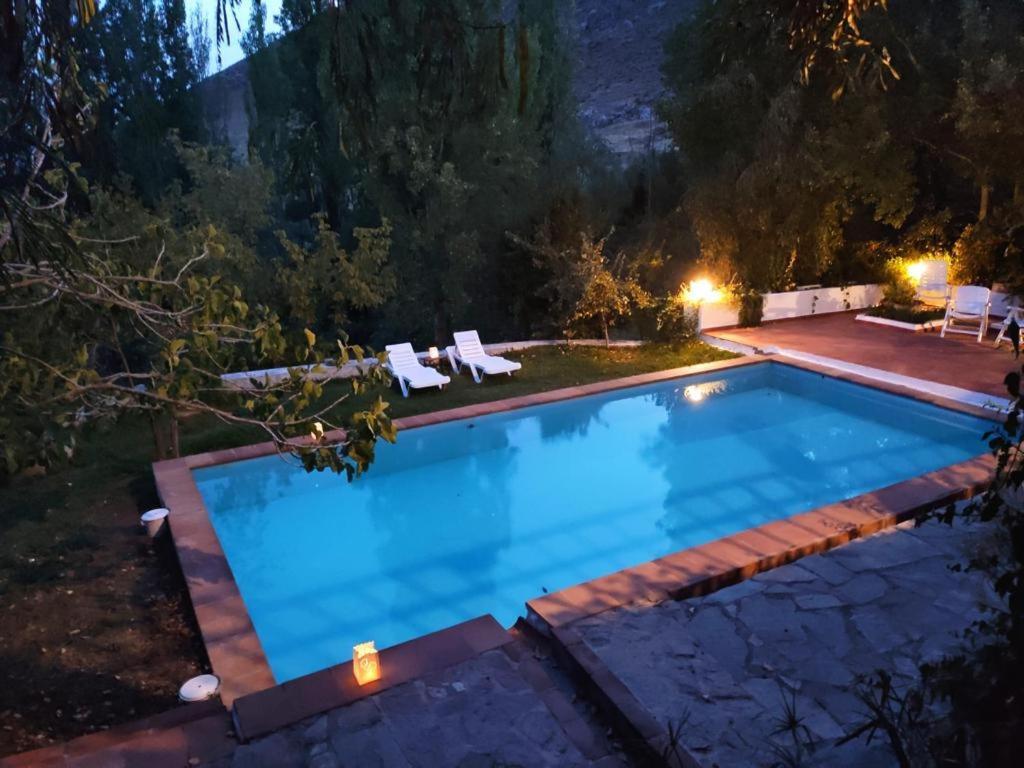 Fuencaliente, Entorno Natural, Chimenea, Piscina